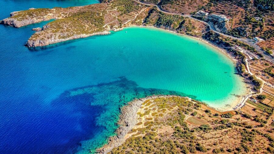 Crete: Full-Day Tour to Voulisma Beach - Getting there: pickup options and the air-conditioned bus rhythm