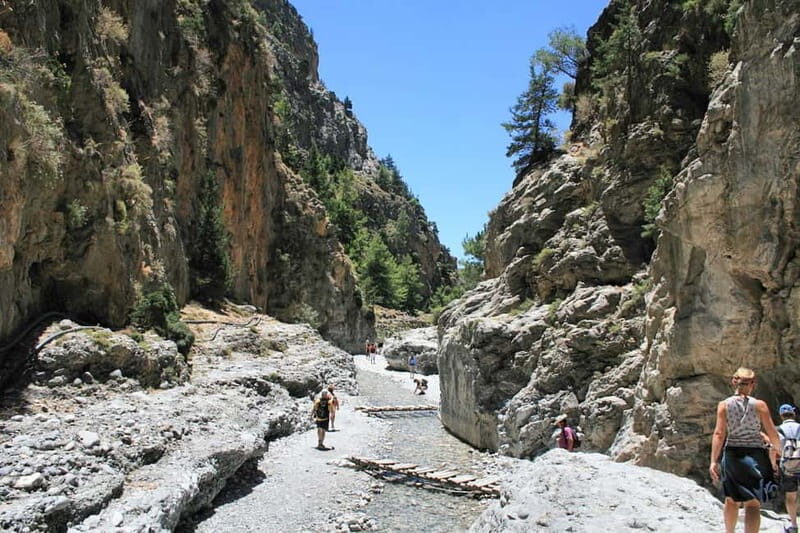 From Heraklion,Agia Pelagia,Malia: Samaria Gorge Guided Trip - The best kind of guide: information while you move